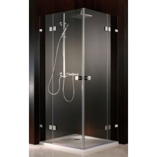 HSK Atelier Pur 2 Drehtüren an Nebenteilen Eckeinstieg