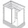 HSK Walk In Atelier Frontelement + Seitenteil + Seitenwand