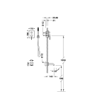 Tres Max-Tres, Unterputz Brauseset Rapid-Box, chrom