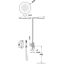 Tres Max-Tres, Unterputz Brauseset Rapid-Box, chrom