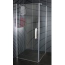 Euroshowers Square Tür mit Seitenwand Duschkabine