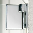 HSK Kienle Drehtür und Nebenteil + Seitenwand