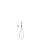 Tres Max-Tres, Unterputz Brauseset MAX, chrom