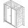 HSK Premium Softcube Drehtür, pendelbar, Raumnische, 3-teilig