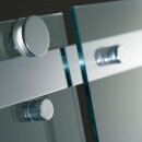 HSK Atelier Pur Drehtür und Nebenteil Nische