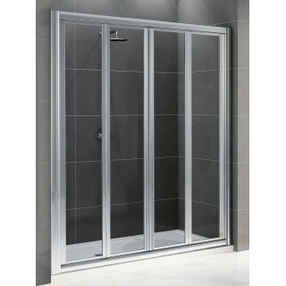 Novellini New Star 2S Falttür 2-teilig für Nischeneinbau