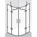 HSK Atelier Plan Pur Runddusche 4-teilig Sondermaß...