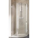 HSK Atelier Plan Pur Runddusche 3-teilig Sondermaß...