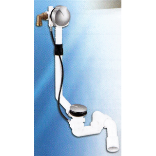 Viega Multiplex Trio - Ab- und Überlaufgarnitur mit Wanneneinlauf