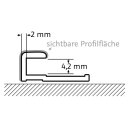 HSK Abschlussprofil gerade 17×7mm, Höhe 2550mm...