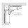 HSK Eckprofil innen 23×23mm, Höhe 2550mm (kürzbar)