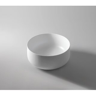 RepaBad Keramikwaschbecken Serie Seed 40 R, Ø 41 x 18 mm (Aufsatzwaschtisch)