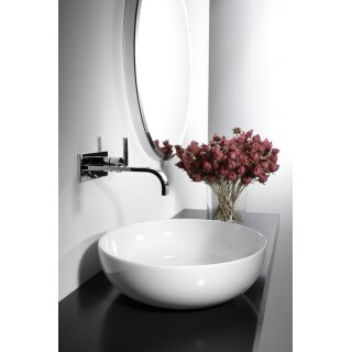 RepaBad Keramikwaschbecken Serie Pod 45 R, Ø 450 x 15 mm (Aufsatzwaschtisch)