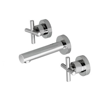 Tres Max-Tres, Zweigriff UP Waschtischmischer, chrom