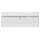 RepaBad Keramikwaschbecken Serie Genf 120 XL, 1200 x 450 x 110 mm (Aufsatzwaschtisch wandanliegend oder wandhängende Montage)