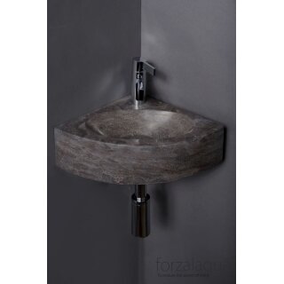 Forzalaqua Stein Waschbecken, 30X30X10CM, TURINO BLUESTONE MAT GESCHLIFFEN