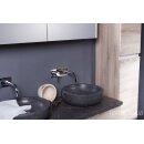 Forzalaqua Stein Waschbecken, VERONA BLUESTONE MATT GESCHLIFFEN Ø40X12CM