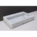 Forzalaqua Stein Waschbecken, PALERMO CARRARA MARMOR...