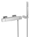 Tres Cuadro-Tres, Thermostat Wannenbatterie, chrom