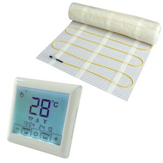 Elektrische Fußbodenheizung HoWaTech Comfort Plus 200,  1-15m²