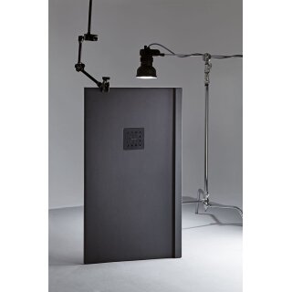 Doccia Duschwanne Liso Enmarcado Frontal 80x120cm