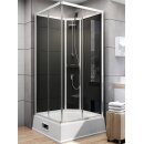 Komplettdusche / Fertigdusche Victoria 89x89cm mit Boiler...