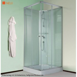 Badsanitaer Komplettdusche Victoria 90x90cm , bestes Preis-Leistungs-Verhältnis