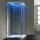 Dampfdusche Deluxe Edition AWT LD110F15, 90x90cm, silber