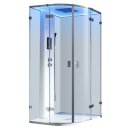 Dampfdusche Stone Edition AWT LD109F15, 100x100cm,...