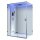 Dampfdusche Stone Edition AWT LD111F15, 150x90cm, weiß matt, Linksausführung