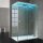 Dampfdusche Deluxe Edition AWT LD111F15, 150x90cm, silber, Rechtssausführung