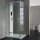 Dampfdusche Stone Edition AWT LD106F15, 100x100cm, weiß matt, Linksausführung