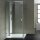 Dampfdusche Stone Edition AWT LD108F15, 90x90cm, weiß matt, Linksausführung