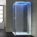 Dampfdusche Deluxe Edition AWT LD106F15, 100x100cm,...