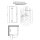 Dampfdusche Deluxe Edition AWT LD106F15, 100x100cm, silber, Linksausführung
