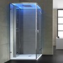 Dampfdusche Deluxe Edition AWT LD106F15, 100x100cm,...
