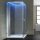 Dampfdusche Deluxe Edition AWT LD106F15, 100x100cm, silber, Rechtssausführung