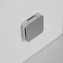 Dampfdusche Stone Edition AWT LD107F15, 120x90cm, weiß matt, Rechtssausführung