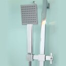 EAGO Dampfdusche DZ994F12 mit Duschtasse weiß 135x135