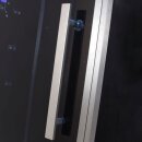 EAGO Dampfdusche DZ989F12 mit Duschtasse schwarz 100x100 links