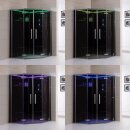 EAGO Dampfdusche DZ995F12 schwarz 150x150