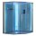 EAGO Dampfdusche DZ995-1F12 weiß 150x150