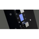 EAGO Dampfdusche DZ991-1F12 weiß 150x90 links