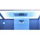 EAGO Dampfdusche DZ991-1F12 weiß 150x90 links
