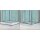 EAGO Dampfdusche DZ991-1F12 weiß 150x90 links
