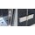 EAGO Dampfdusche DZ991-1F12 weiß 150x90 links