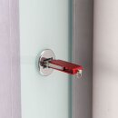 EAGO Dampfdusche DZ993-1F12 weiß 120x120