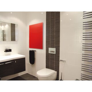 Howatech Infrarot Glasheizkörper 60x80cm 600 Watt rot
