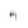 Tres Base-Tres Plus, Unterputz-Einhandmischer (1-Weg), chrom