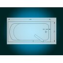 Budo-Plast Baths Impression 140cm x 76cm, Badewanne mit Tür